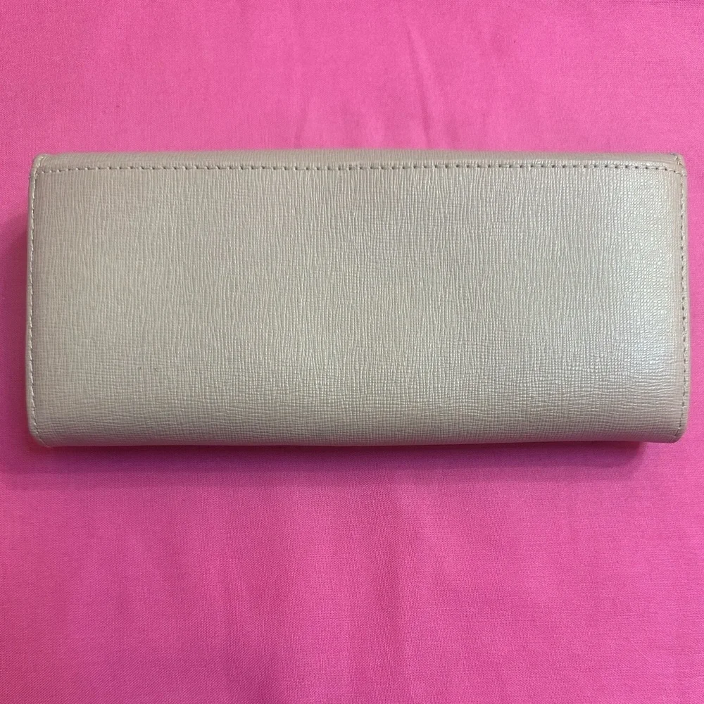 NWOT Furla Saffiano Leather Envelope Wallet